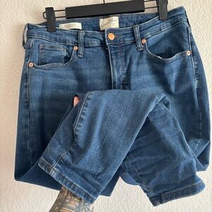 Mid Rise Curvy Skinny Jeans Universal Thread 10/30 short